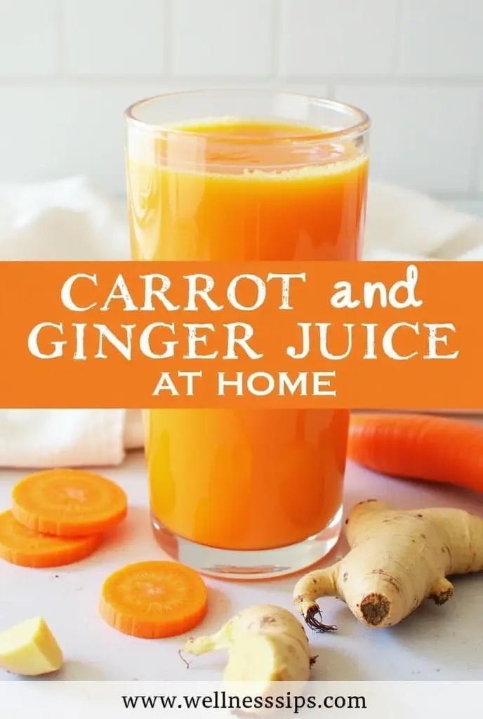 Carrot and Ginger Juice