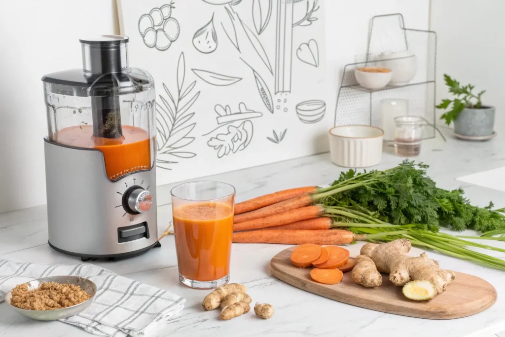 Carrot and Ginger Juice