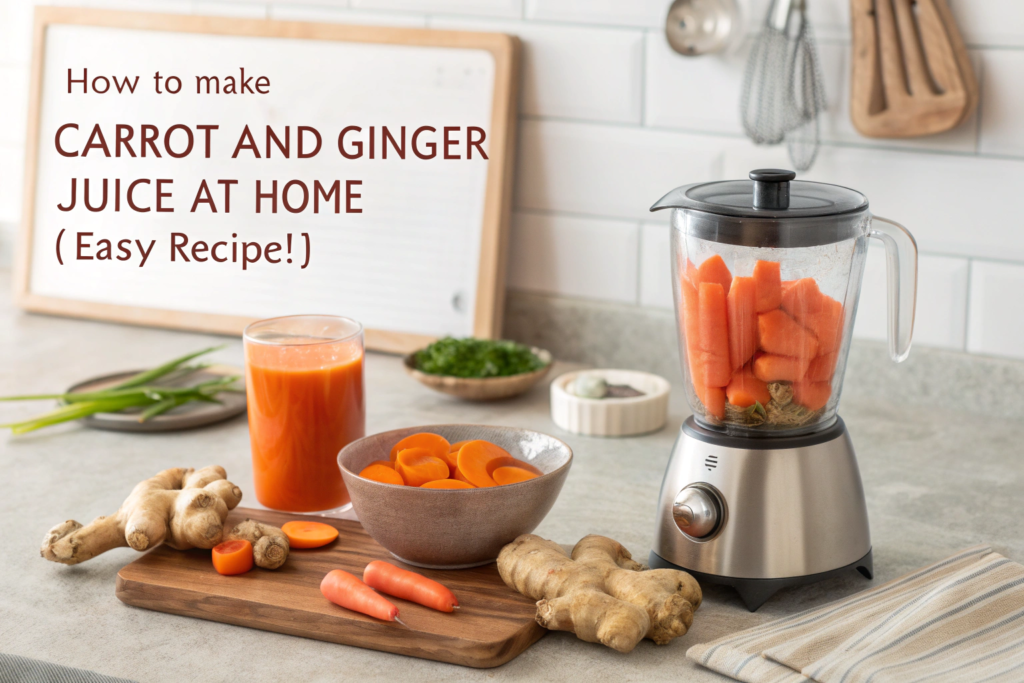 Carrot and Ginger Juice