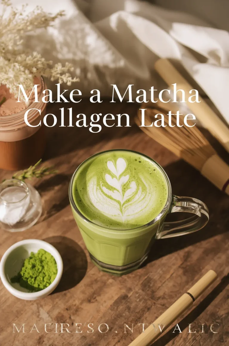 Matcha Collagen Latte
