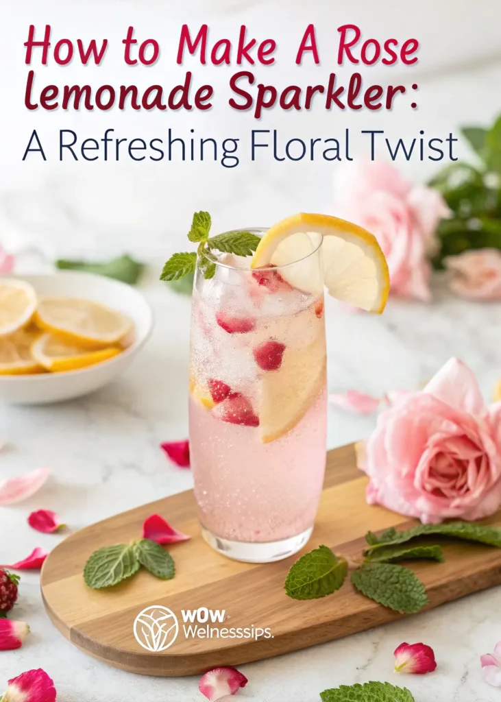 Rose Lemonade Sparkler