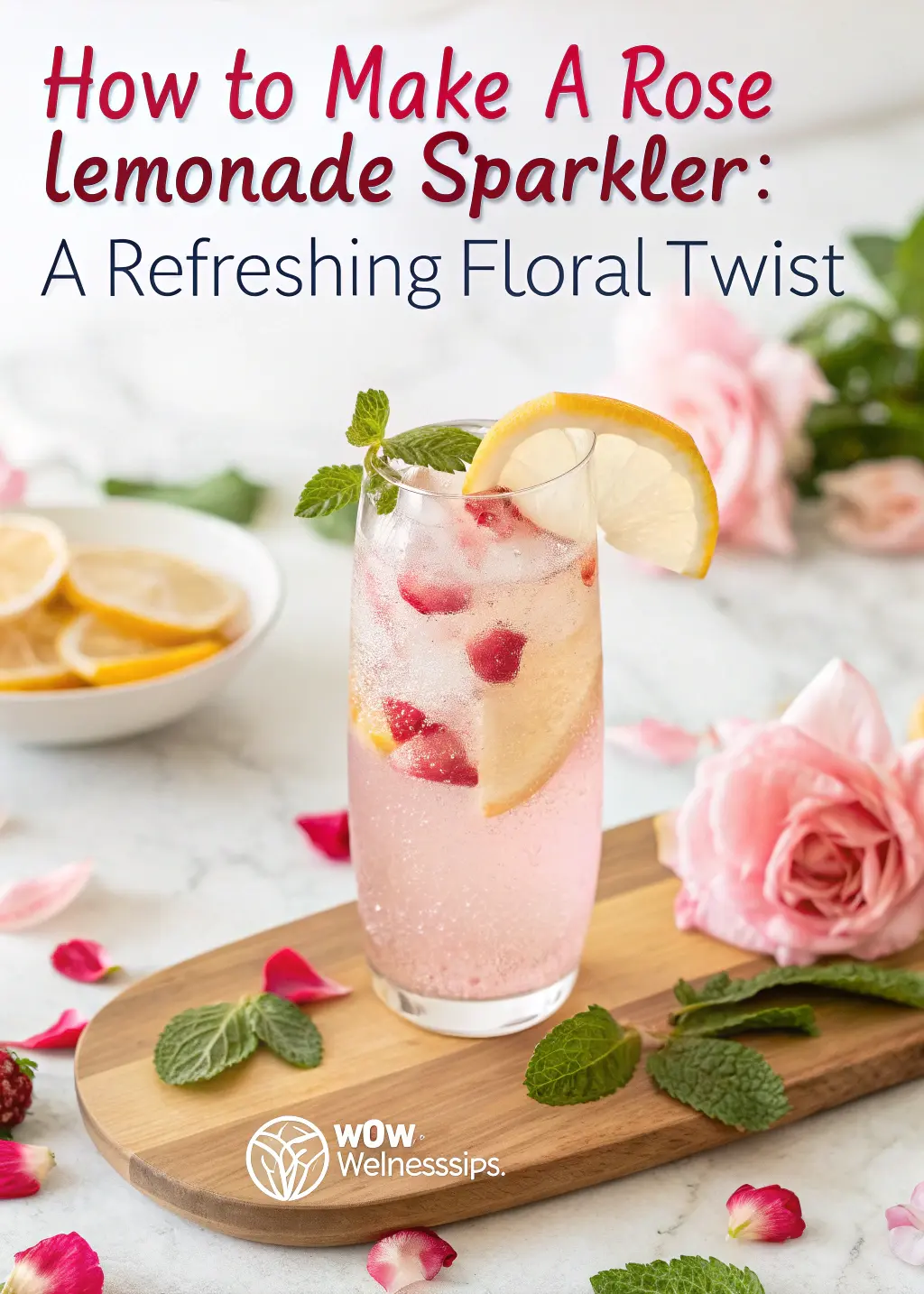 Rose Lemonade Sparkler