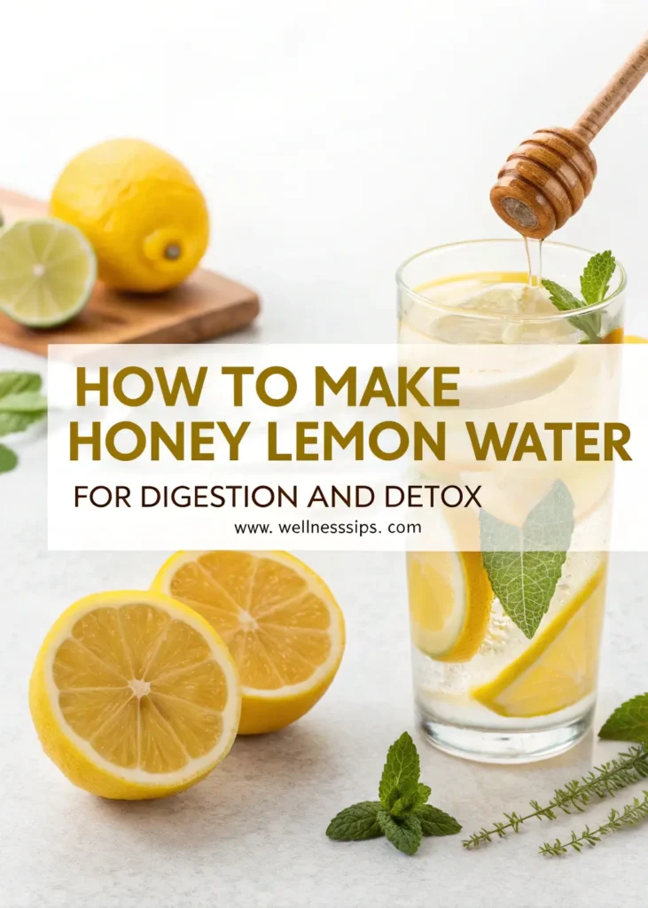 Honey Lemon Water