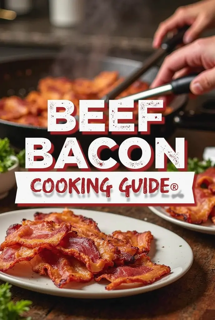 Beef Bacon Cooking