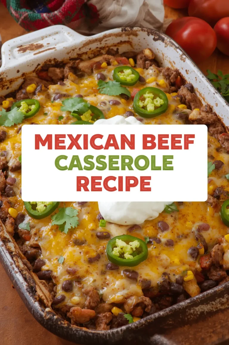 Mexican Beef Casserole