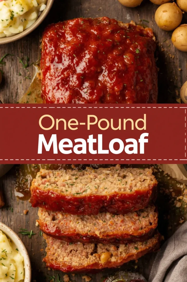 One-Pound Meatloaf