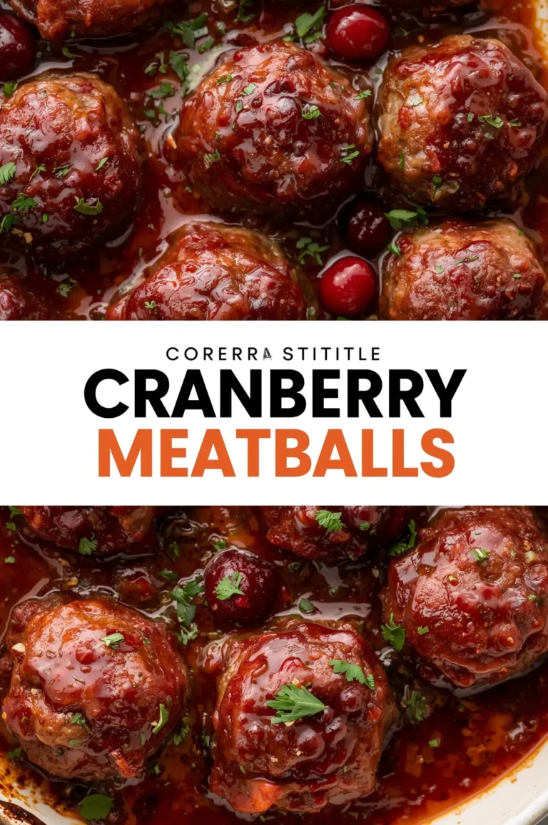 Cranberry Meatballs