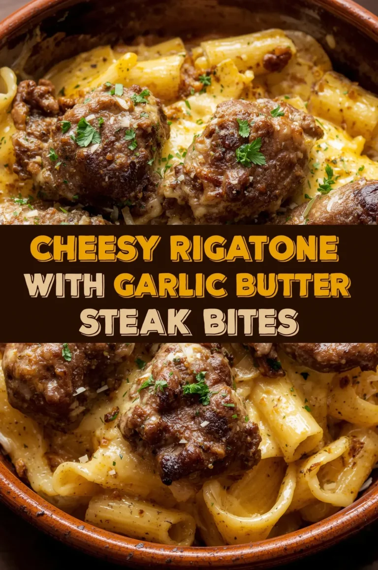 Cheesy Rigatoni