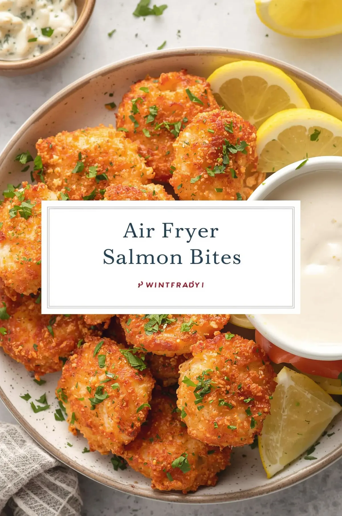Air Fryer Salmon Bites