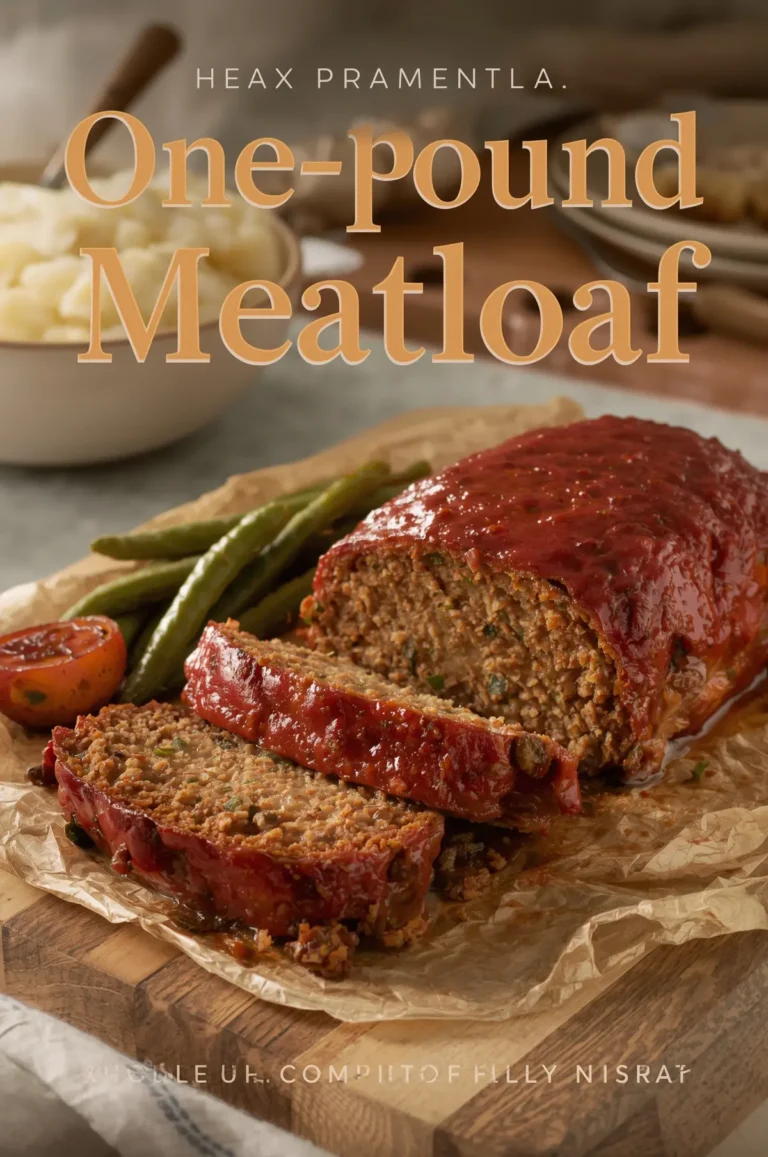 One-Pound Meatloaf