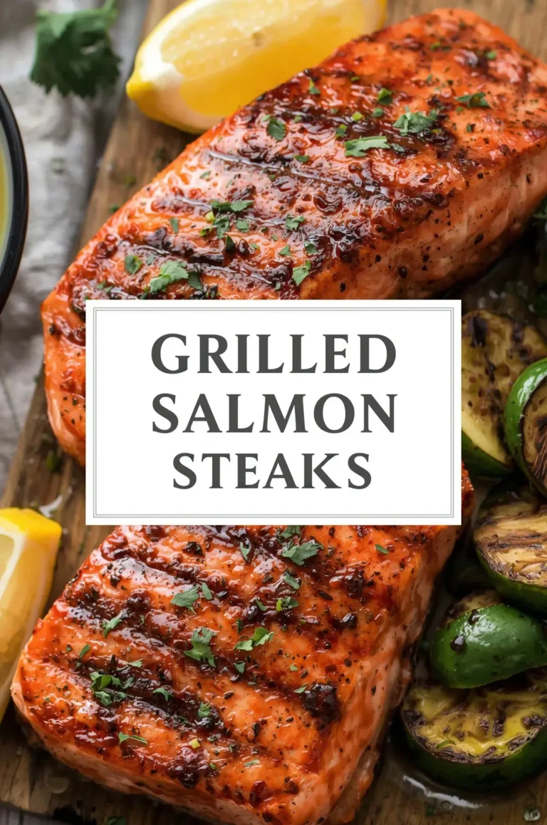Grilled Salmon Steaks