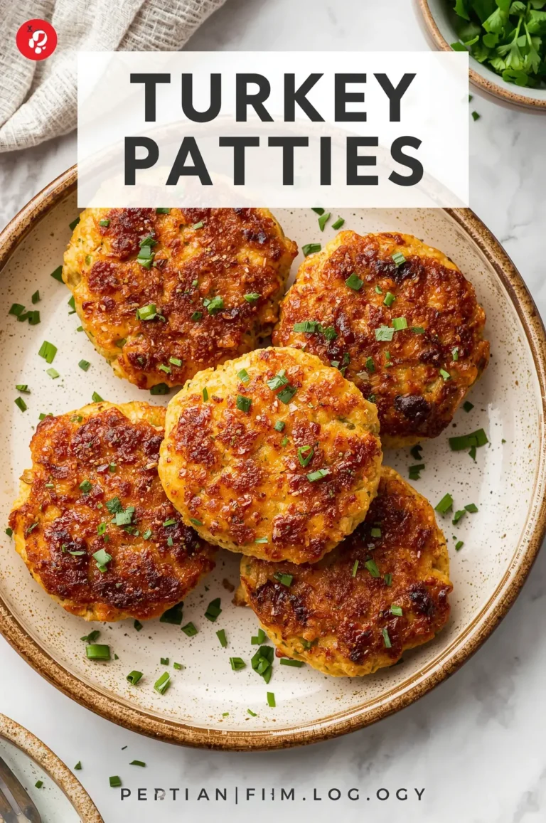 Turkey Sausage Patties