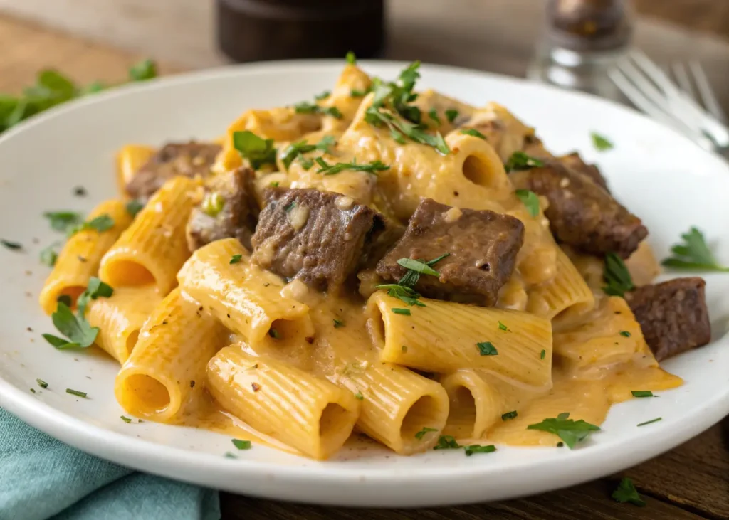 Cheesy Rigatoni