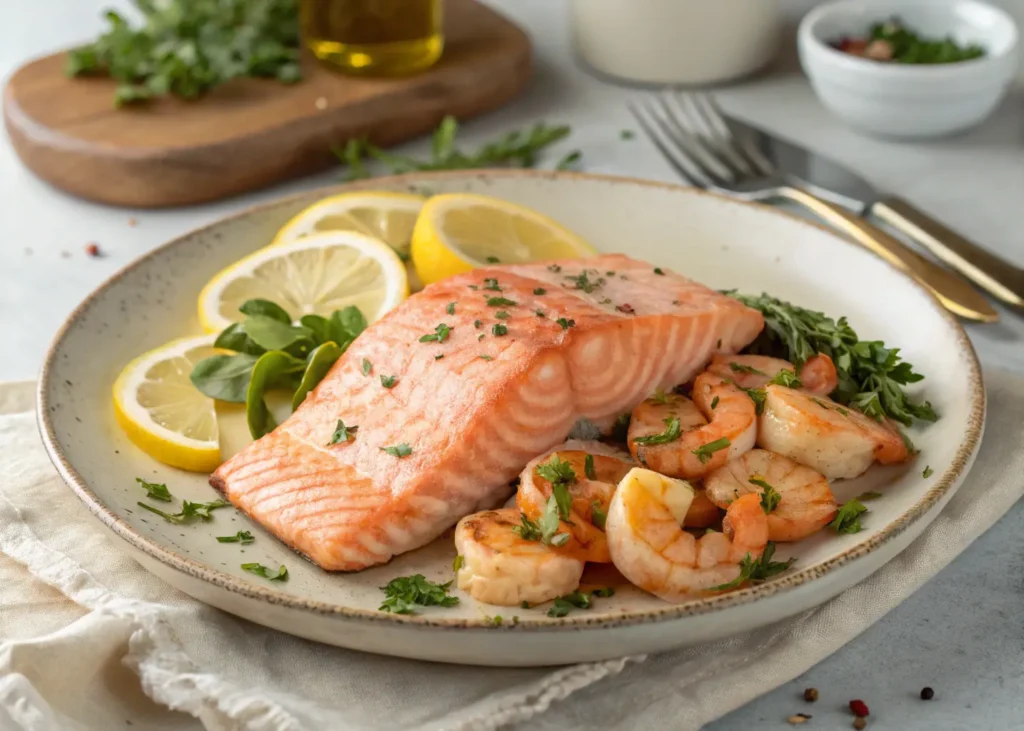 Salmon & Shrimp