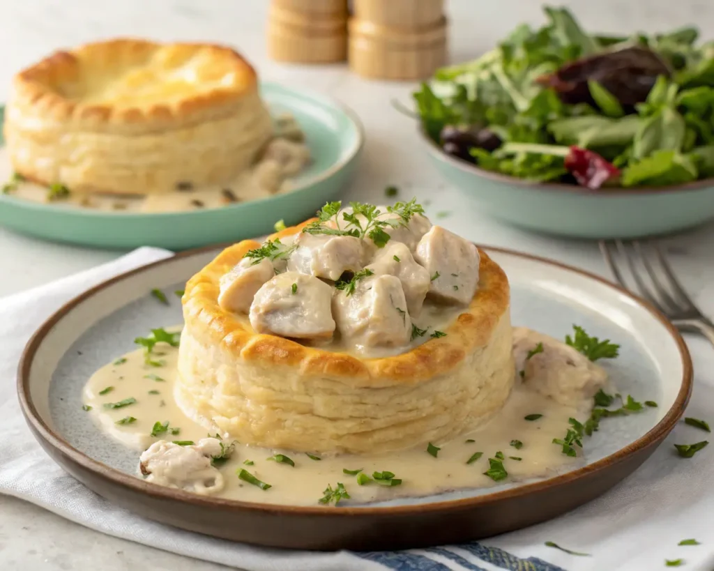 Creamy Chicken Vol-Au-Vent