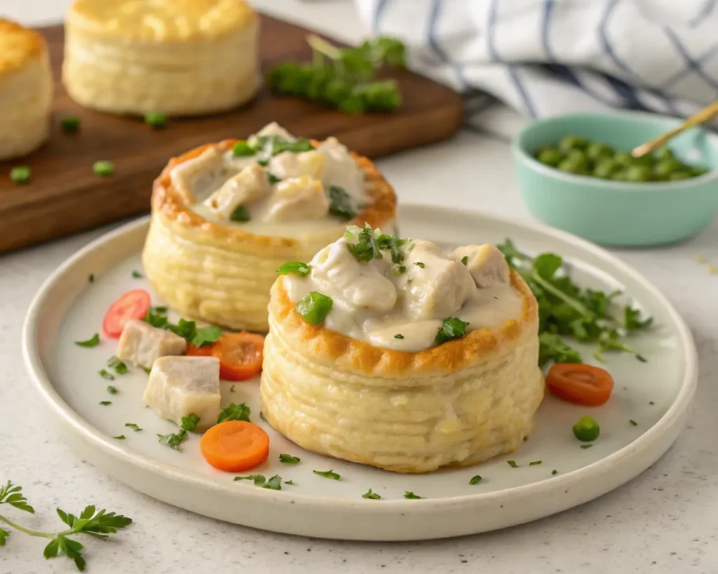 Creamy Chicken Vol-Au-Vent