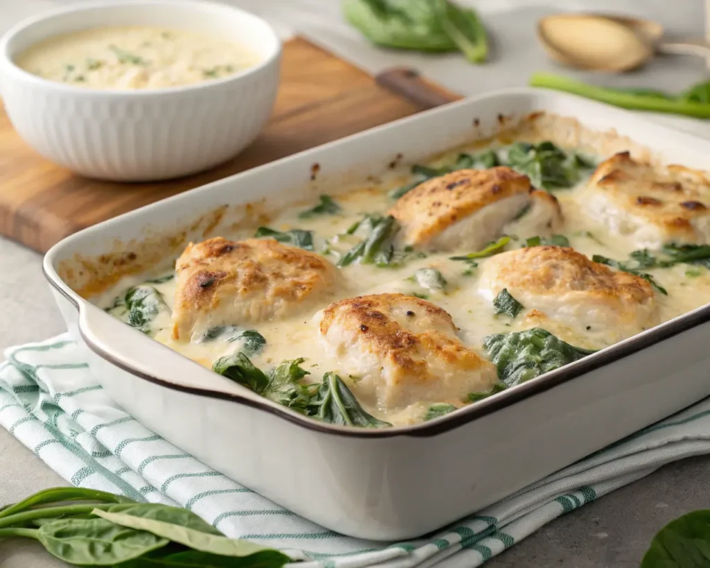 Spinach Artichoke Chicken