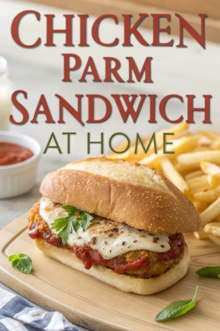 Chicken Parm Sandwich
