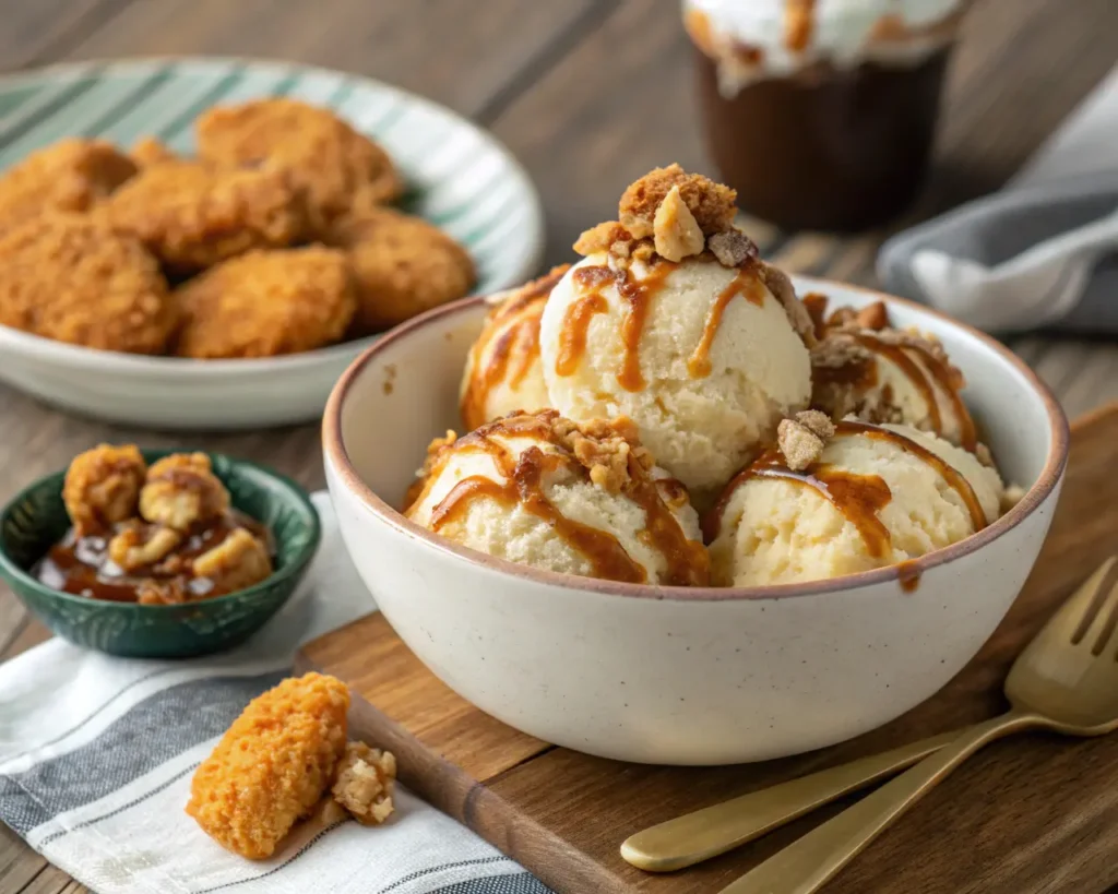 Fried Chicken Ice Cream