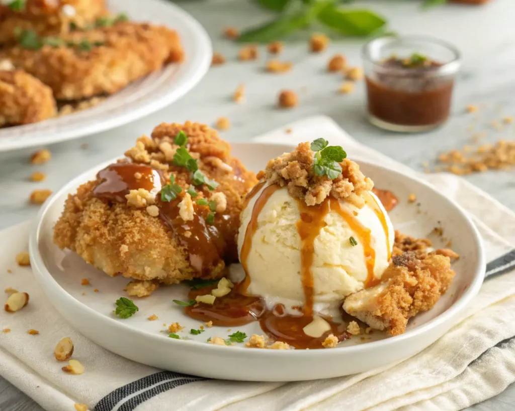 Fried Chicken Ice Cream