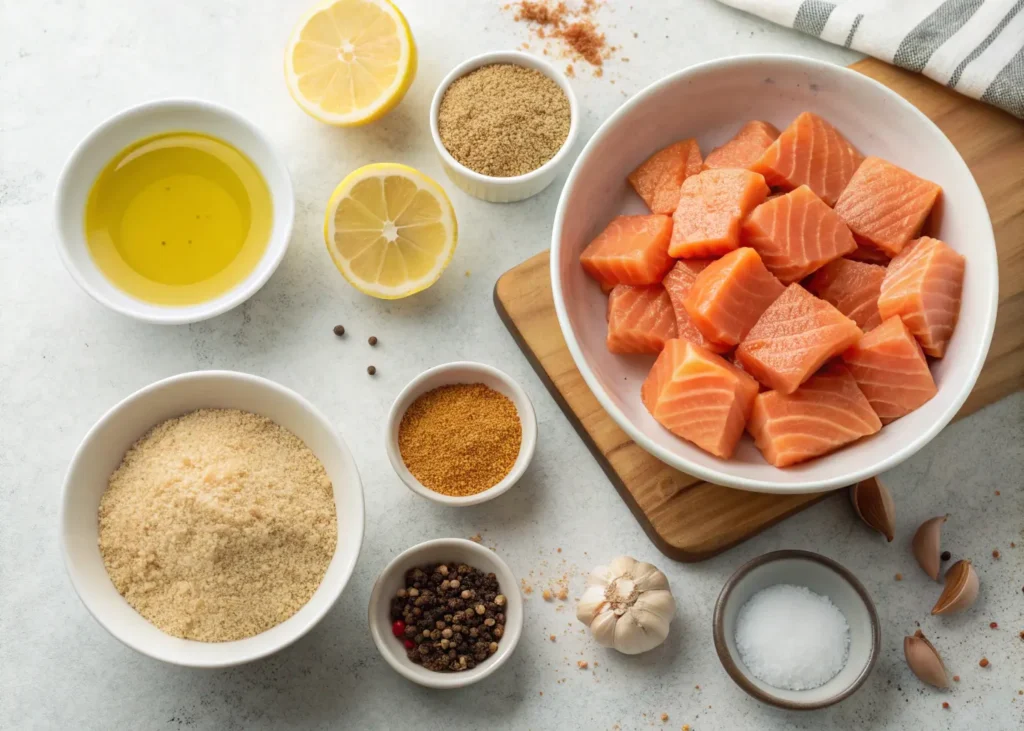 Air Fryer Salmon Bites