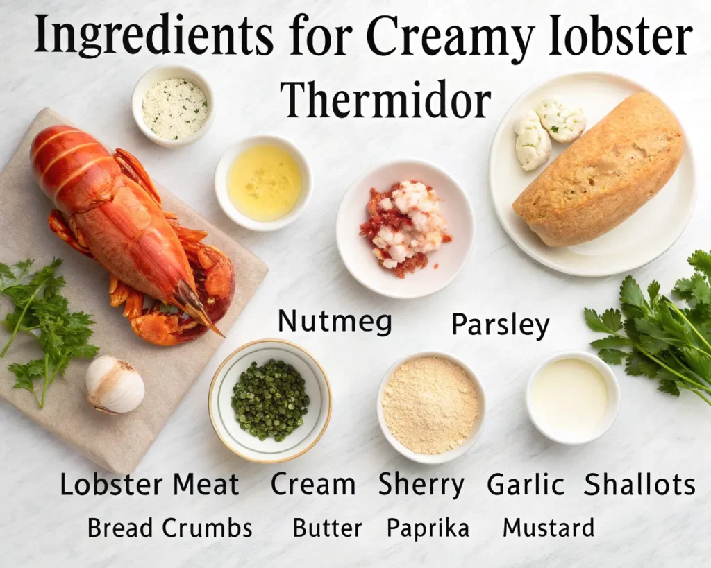 Creamy Lobster Thermidor