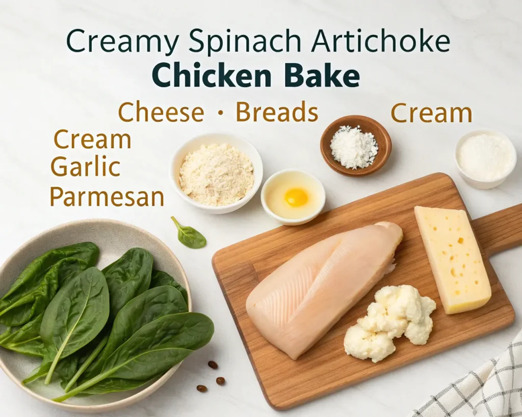 Spinach Artichoke Chicken