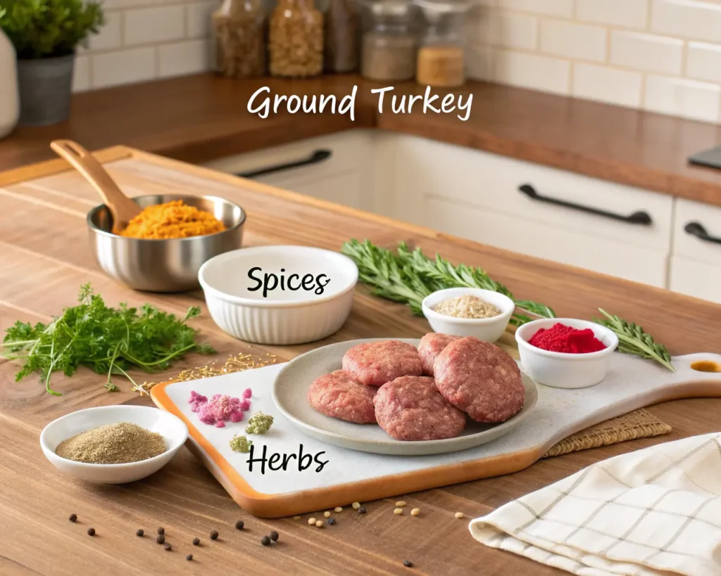 Turkey Sausage Patties