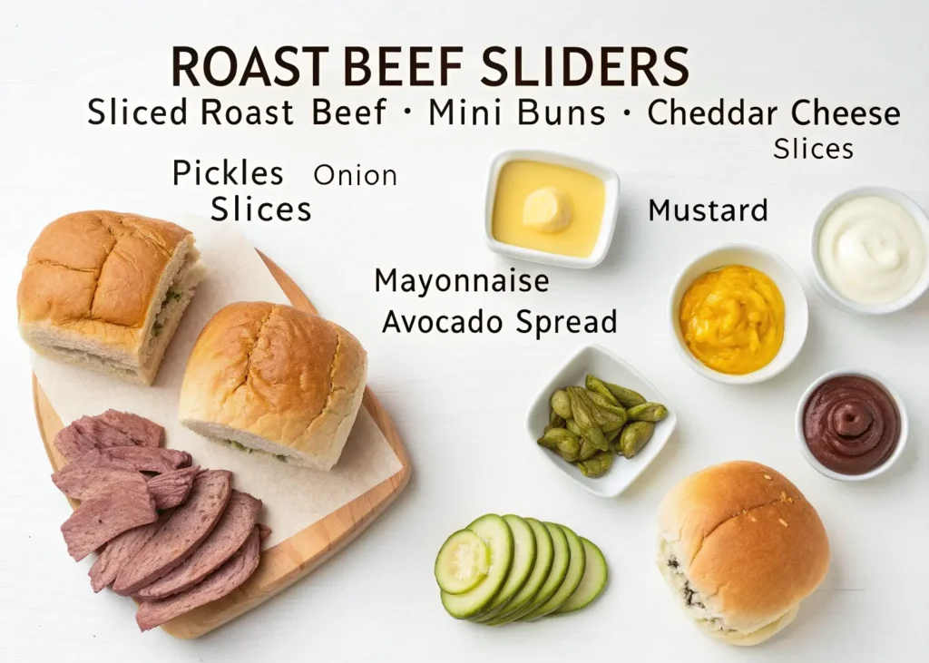 Roast Beef Sliders