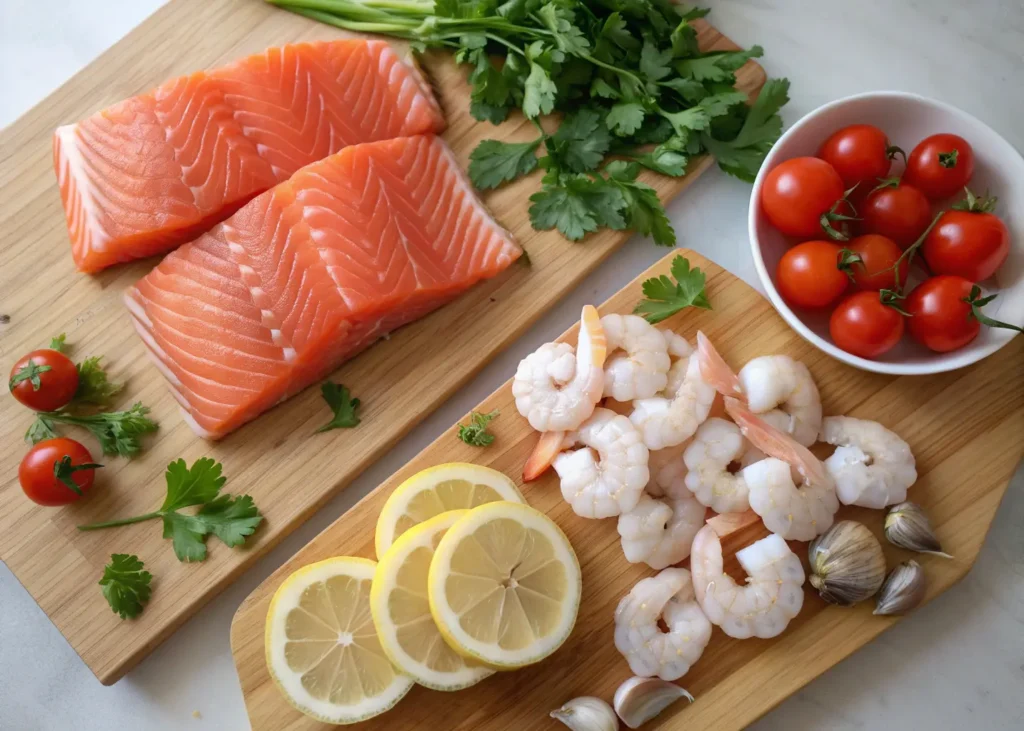 Salmon & Shrimp