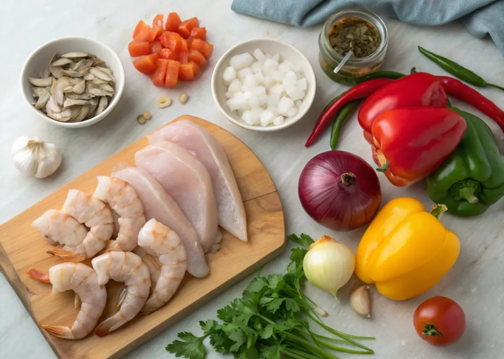 Shrimp and Chicken