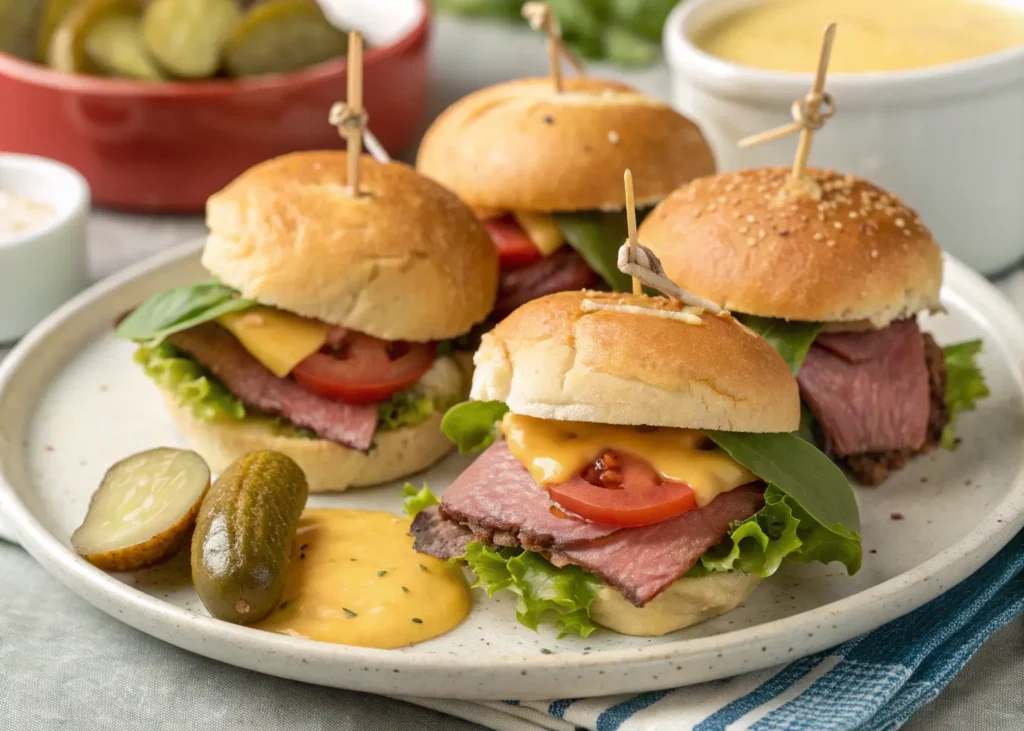 Roast Beef Sliders