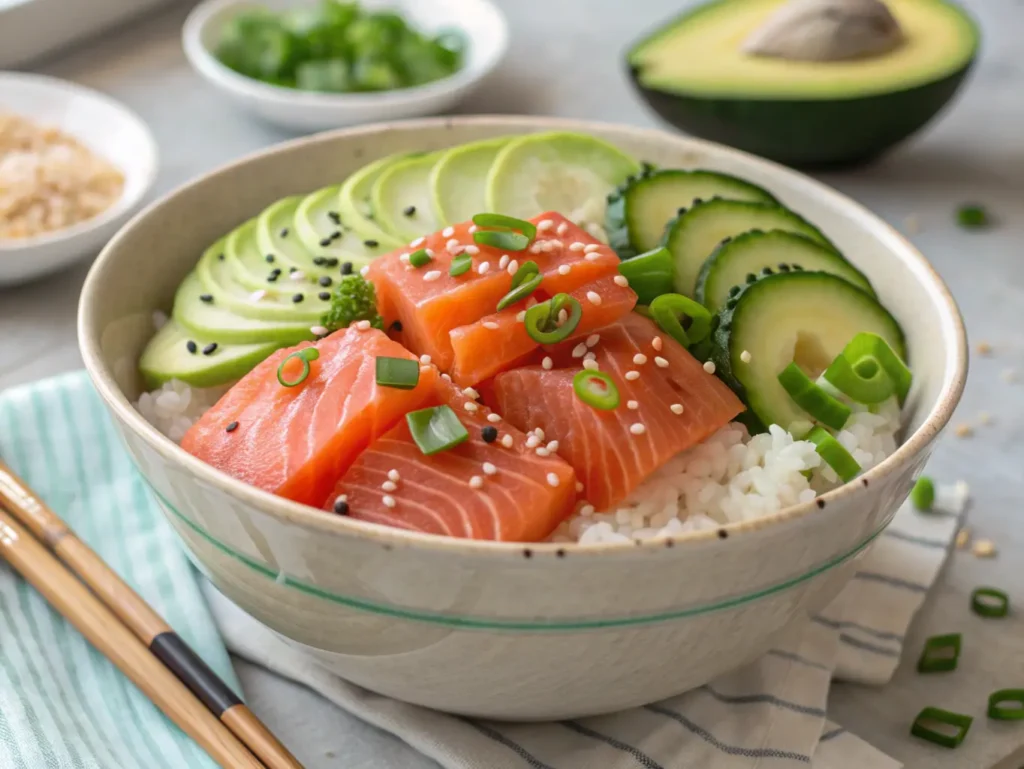 Salmon Poke Bowl