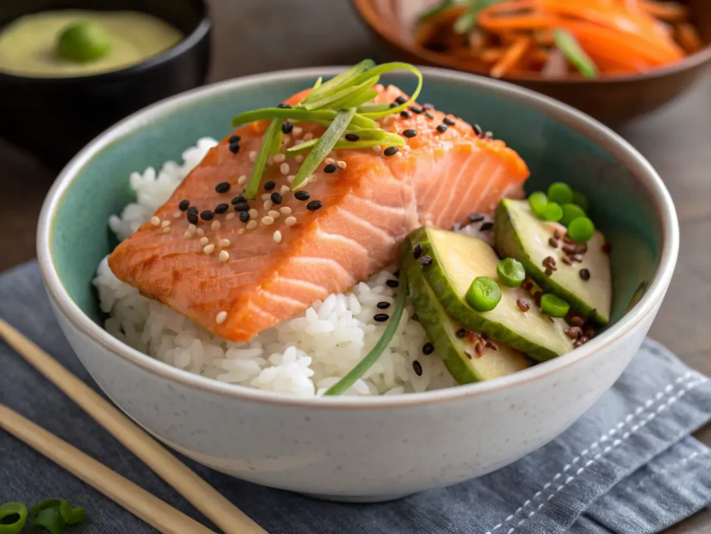 Salmon Rice Bowl