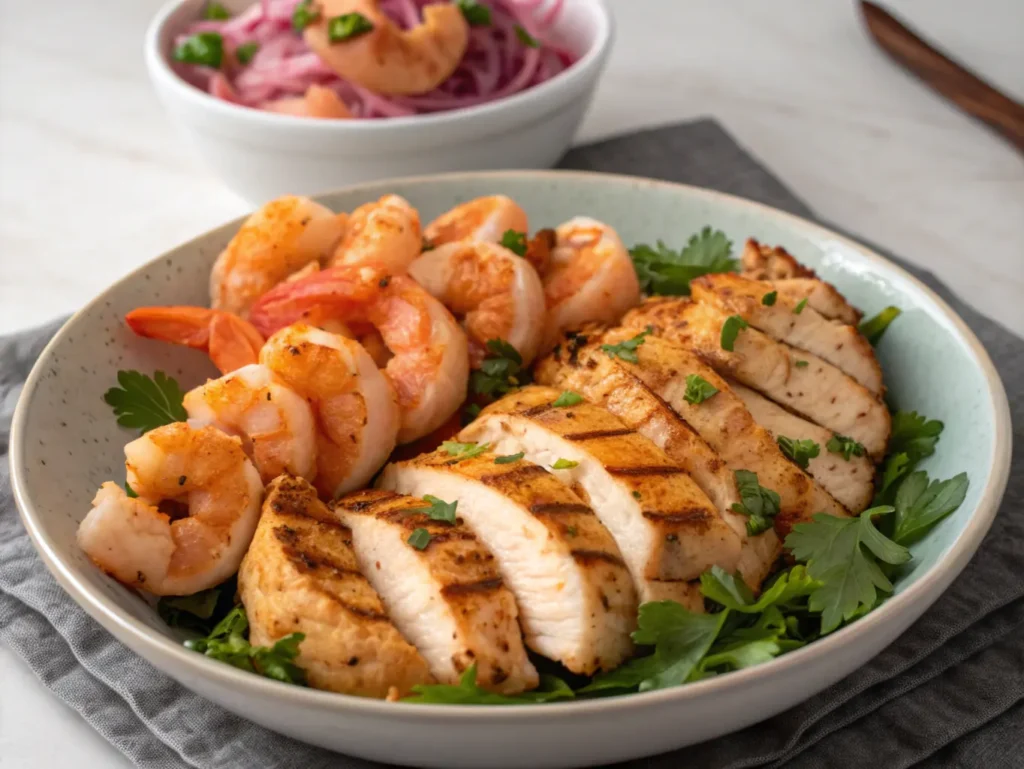 Shrimp and Chicken