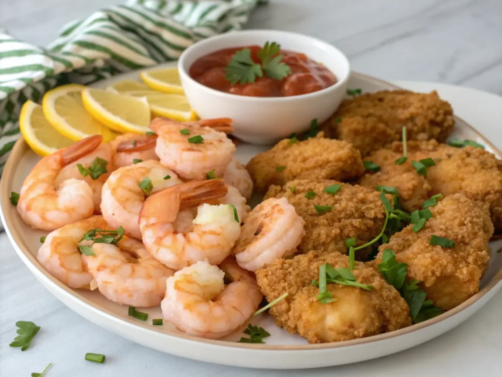 Shrimp and Chicken